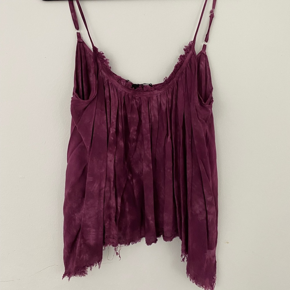 Purple Planet Blue blouse